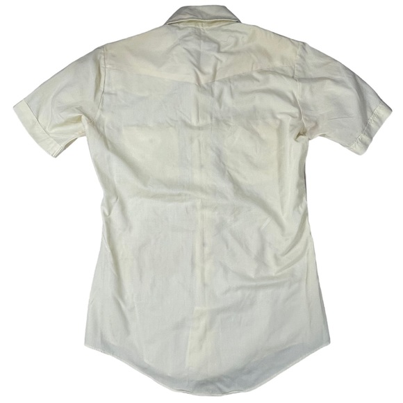 Vintage men’s button down western short sleeve 5 shirt bundle / crafting fabric - Picture 9 of 16